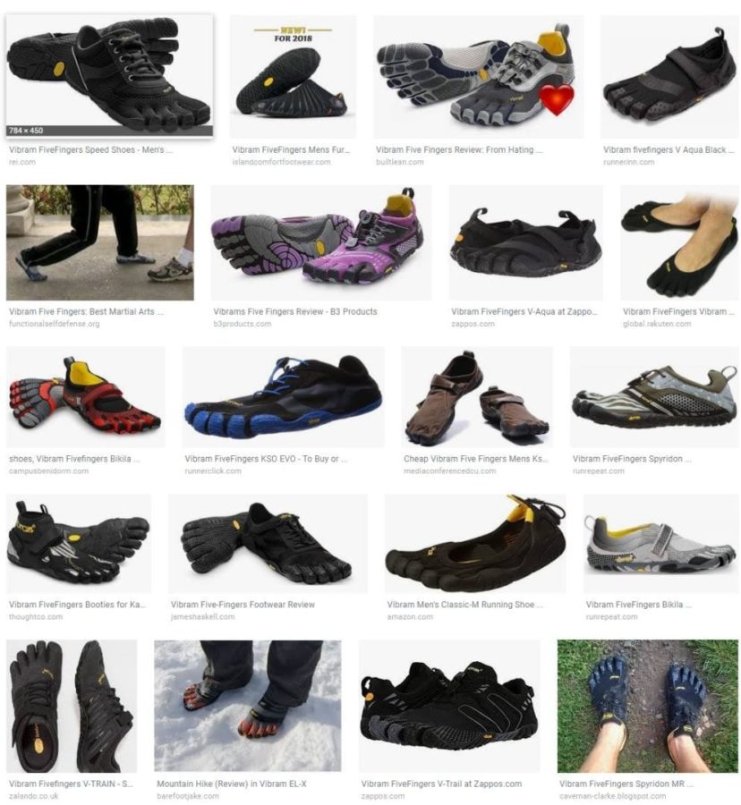 Vibram FiveFingers | Too many choices